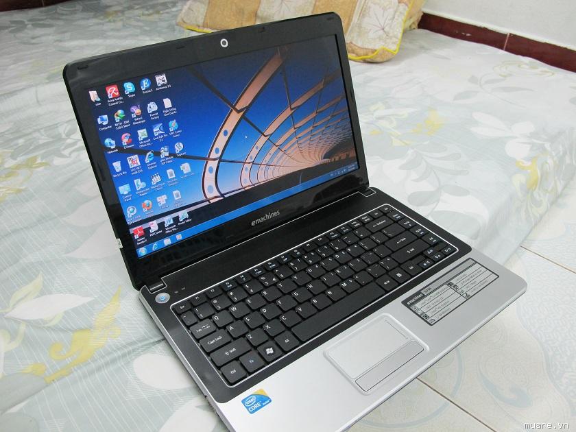 ban laptop cu acer emachine d gia re tai ha noi